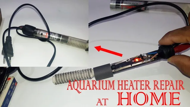 how to fix aquarium heater thermostat