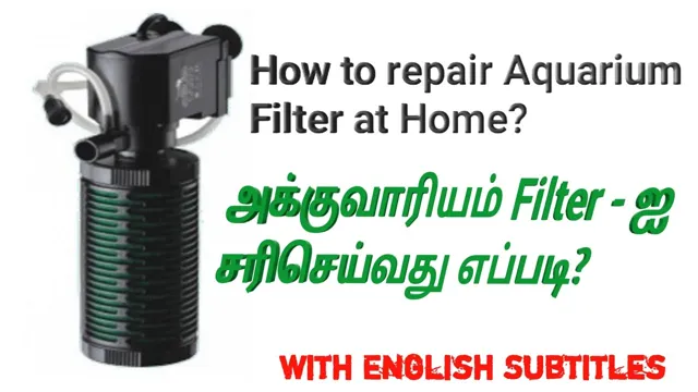 How to Fix Aquarium Internal Filter: Step-by-Step Guide for Beginners