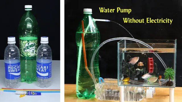 how to generaten electricty water from an aquarium