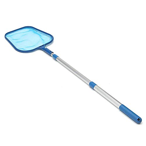 GKanMore Pool Skimmer Net with 17-41 inch Telescopic Pole Leaf ...