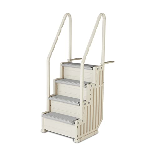 Confer Step-1 Stair Ladder Entry System with 4 Steps and ...