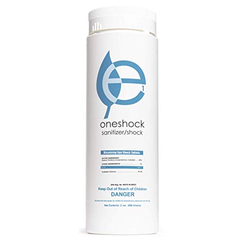 EcoOne | OneShock Spa & Swimming Pool Tablets | Self-Dissolving, ...