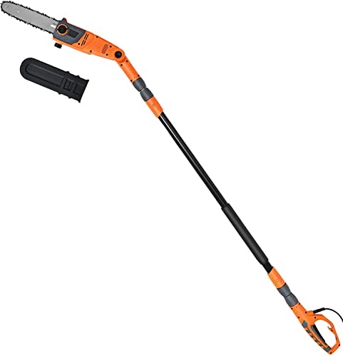 Goplus Electric Pole Saw, 8 Inch 8 Amp Multi-Angle Pole ...