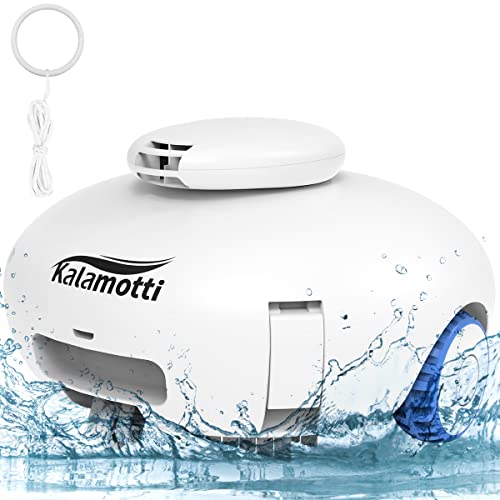 Kalamotti Cordless Robotic Pool Cleaner - Pool Vacuum for Above ...
