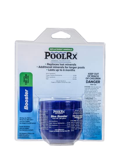 Pool RX 102001 6 Month Swimming Pool Algaecide Replacement, Single ...