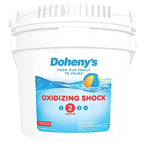 Doheny's Chlorine-Free Oxidizing Shock for Swimming Pools, 25 Pounds