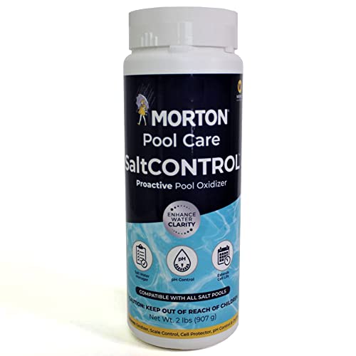 Morton Pool Care SaltCONTROL Proactive Salt Water Swimming Pool Oxidizer, ...