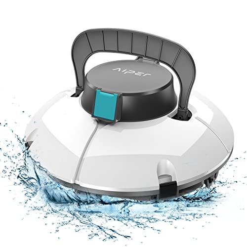 AIPER Cordless Automatic Pool Cleaner, Strong Suction with Dual Motors, ...