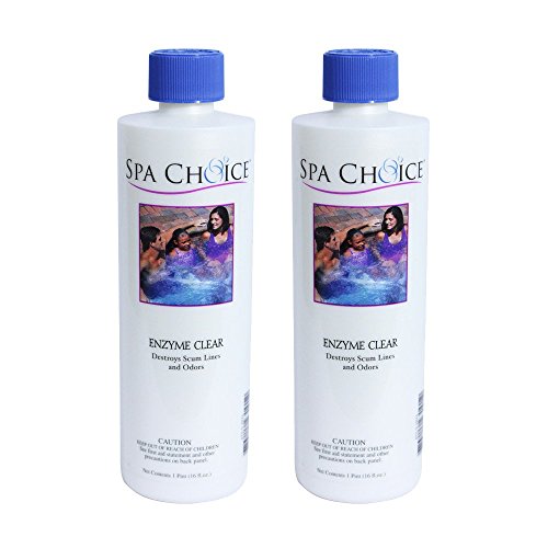 SpaChoice 472-3-1011-02 Enzyme Clear Clarifier for Spas and Hot Tubs, ...