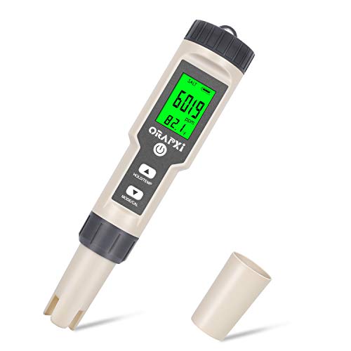 Digital Salinity Tester for Salt Water - Waterproof IP67 Salinity ...