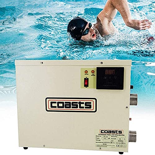 CMQ 30000 Btu/Hr Upgrade Portable SPA Water Bath Heater Thermostat ...