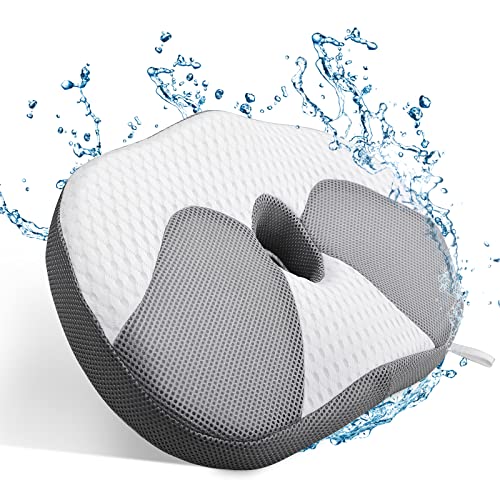 Vessgra Hot Tub Booster Seat, Bathtub Cushion 4D Air Mesh ...
