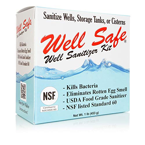 Well Safe Well Sanitizer Kit - Water Purification for Wells, ...