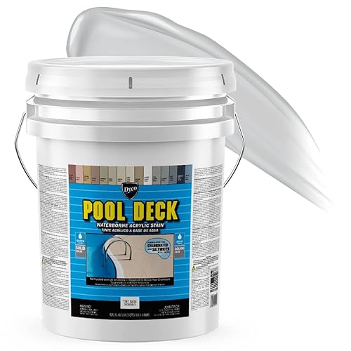 Dyco Pool Deck Waterborne Acrylic Stain - Tint Base, 5 ...