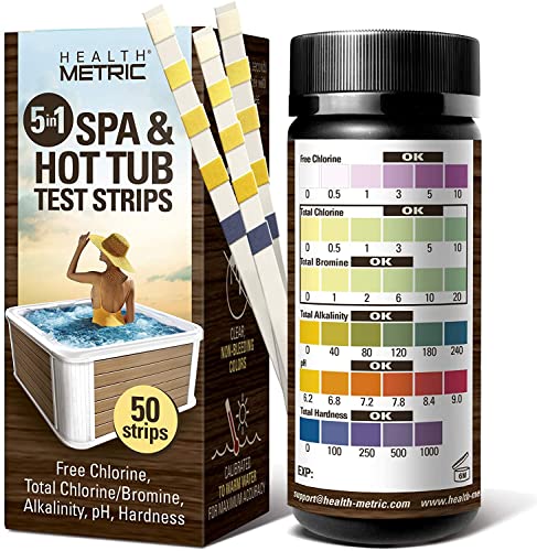 Spa and Hot Tub Test Strips - 5 Way Chemical ...